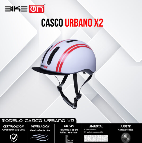Casco ciclismo X2