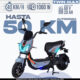 Bicimoto eléctrica Twin Max con asiento doble, hasta 50 km autonomía, 1000 W y pedaleo asistido para ciudad en México.