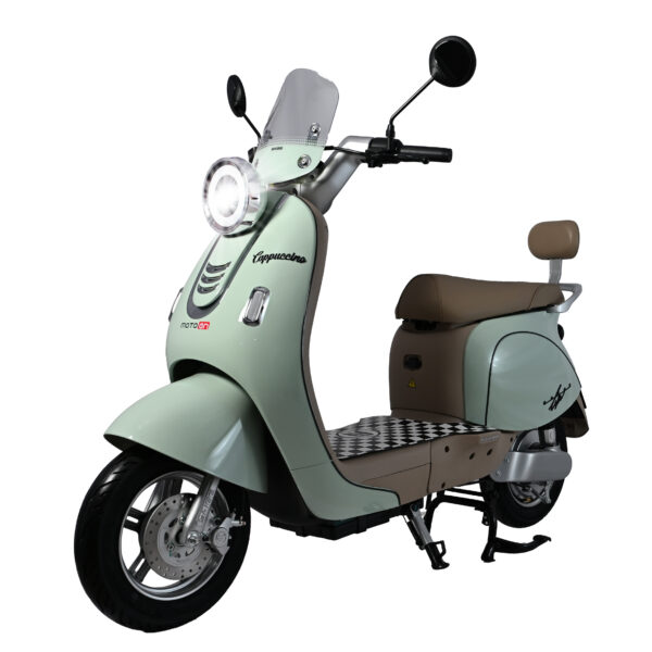 Moto electrica capuccino menta 2