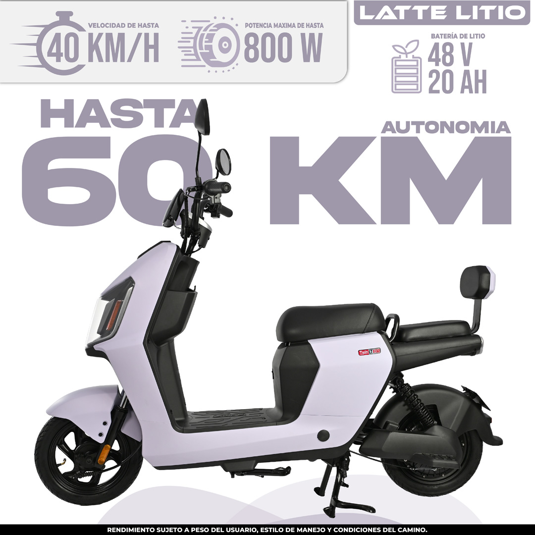 Motos Eléctricas BikeOn – Velocidad y Comodidad Urbana Motos eléctricas potentes con asiento para dos BikeOn México hasta 60 km autonomía