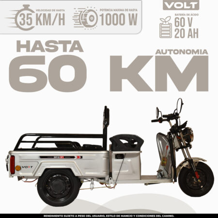 Motocarros Eléctricos BikeOn – Para Negocios y Logística Urbana Motocarros eléctricos con caja de carga BikeOn México hasta 300 kg y autonomía 40-60 km