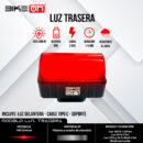 LUZ TRASERA R LIGHT ON